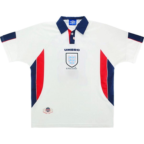 Camiseta Inglaterra 1ª Retro 1998 Blanco